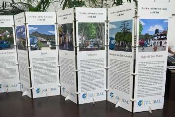 La fiesta aniversario de Global se celebró este miércoles en el Cabildo grancanario (Foto TA)